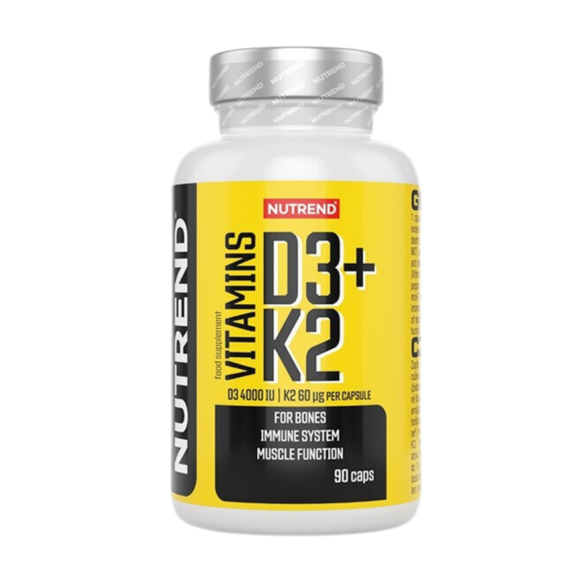 Nutrend Vitamin D3 + K2 , 90 kapslí