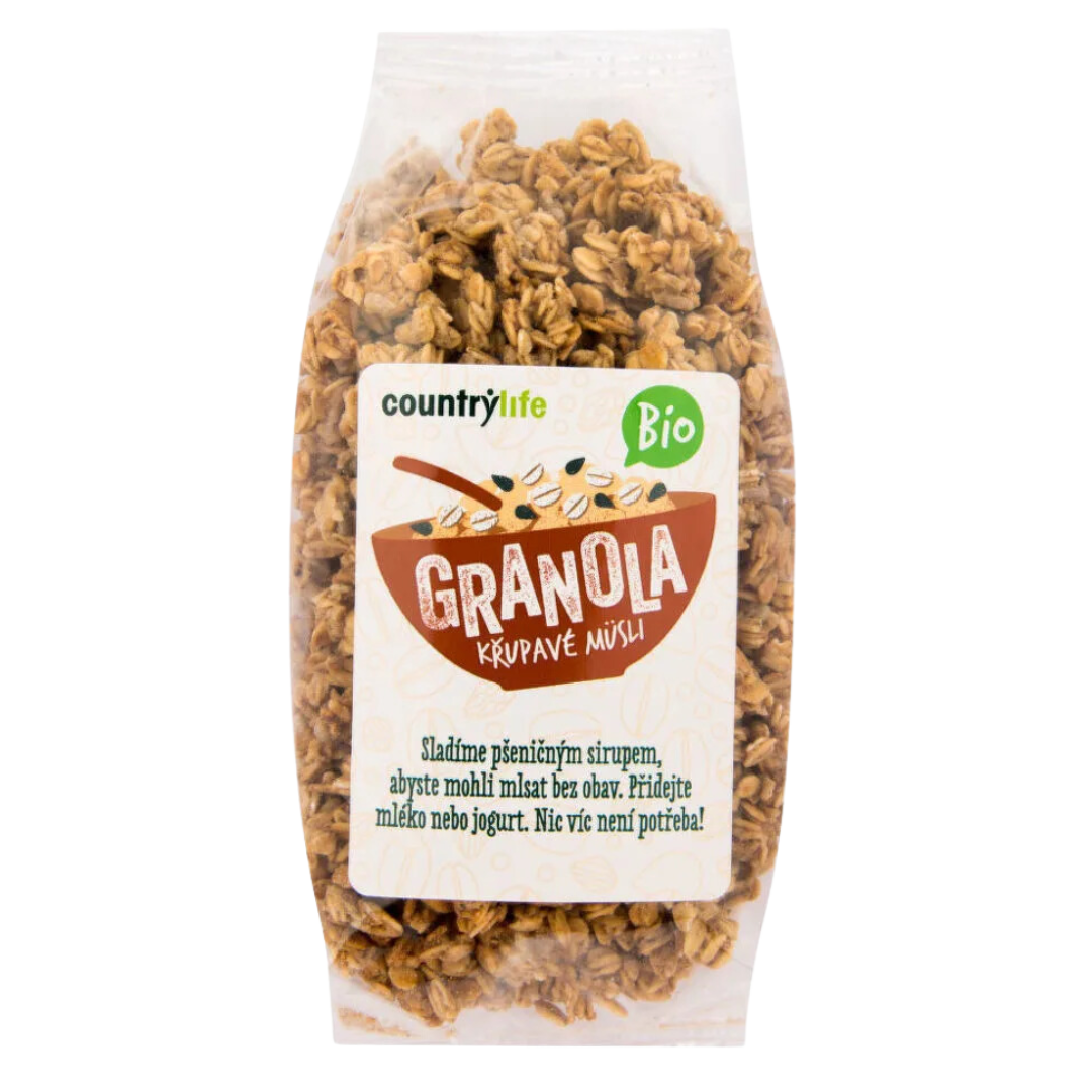 Country Life Granola Křupavé müsli BIO, 350 g